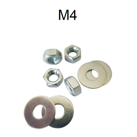 PACK M4 ECROUS - RONDELLES