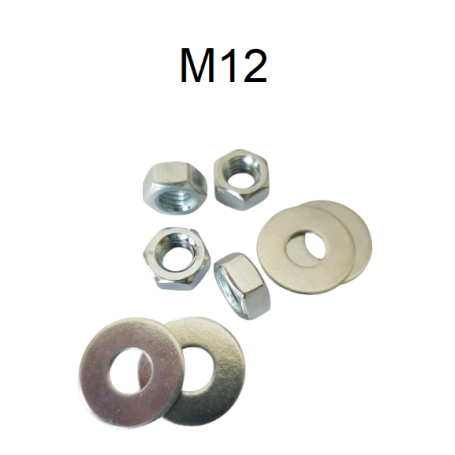 PACK M12 ECROUS - RONDELLES