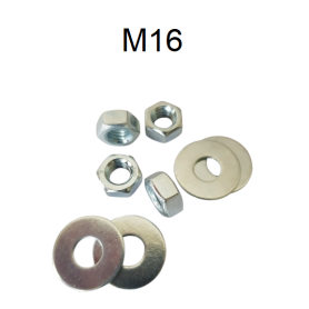 PACK M16 ECROUS - RONDELLES